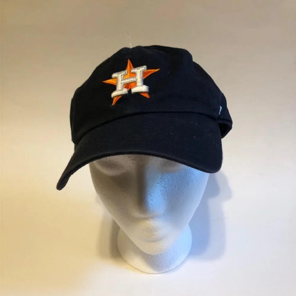 Kids 47 Brand Navy Blue Embroidered Houston Astros Baseball Hat